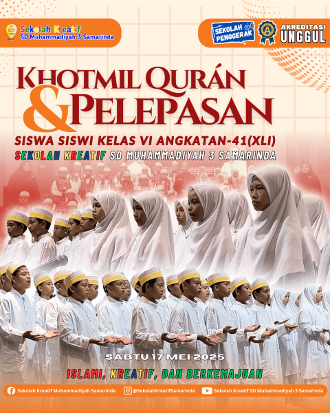 KHOTMIL QURAN & PELEPASAN KELAS 6 Angkatan-41(XLI) Pada Sabtu 17 Mei 2025